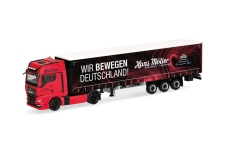 Herpa 319669 - H0 - MAN TGX GX Planen-Sattelzug Hans Möller